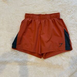 Gymshark Men’s Sport 5” Muted Orange / Titanium Blue Athletic Shorts - Size M